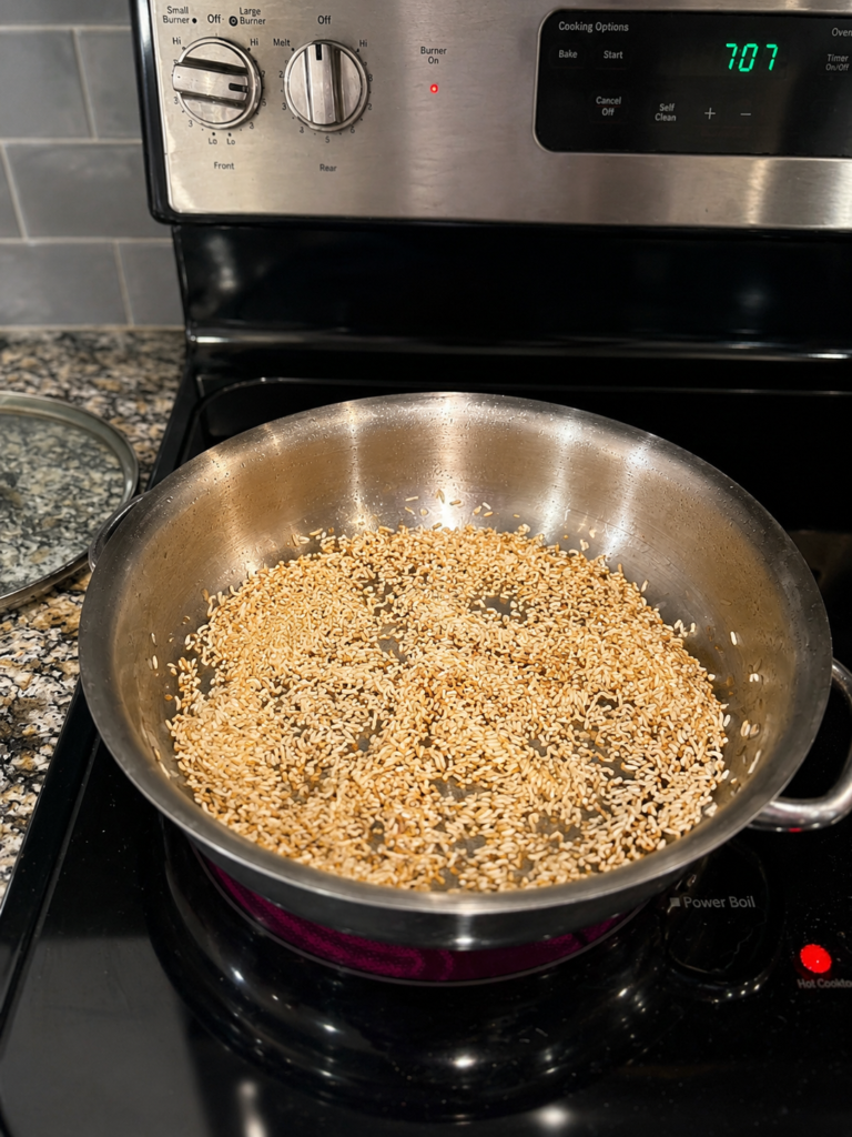 SPANISH RICE step one