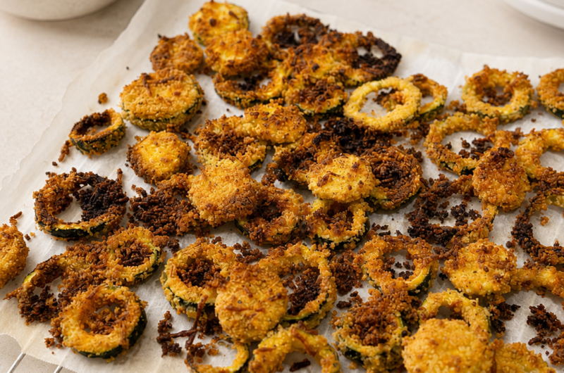 Air Fryer Zucchini Rings