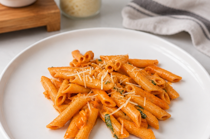 Easy Homemade Penne Alla Vodka
