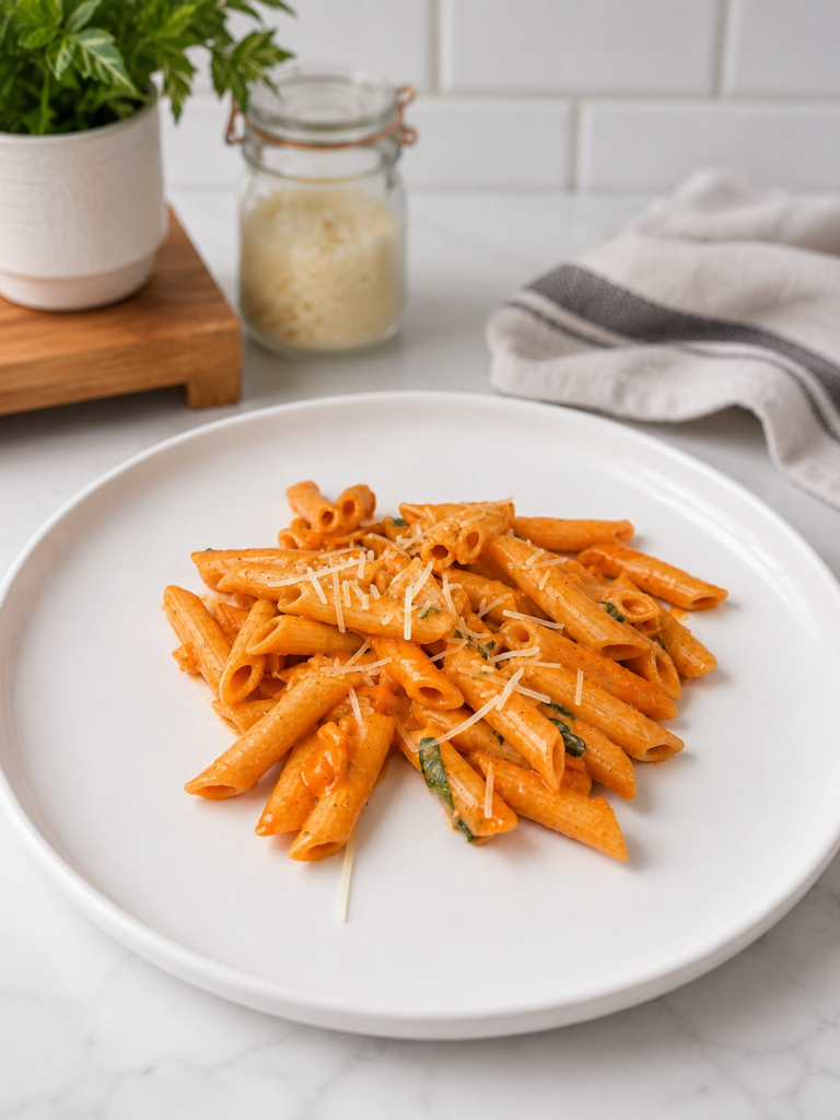 cover photo for penne alla vodka