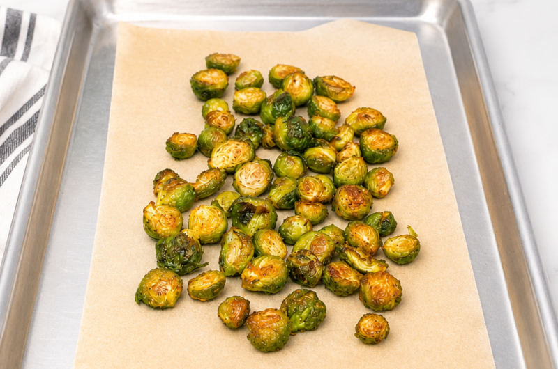 Oven Baked Brussel Sprouts