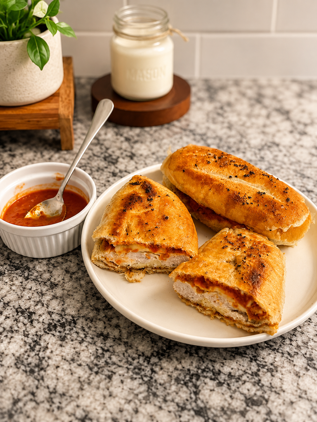cover photo for chicken parm sandwiches