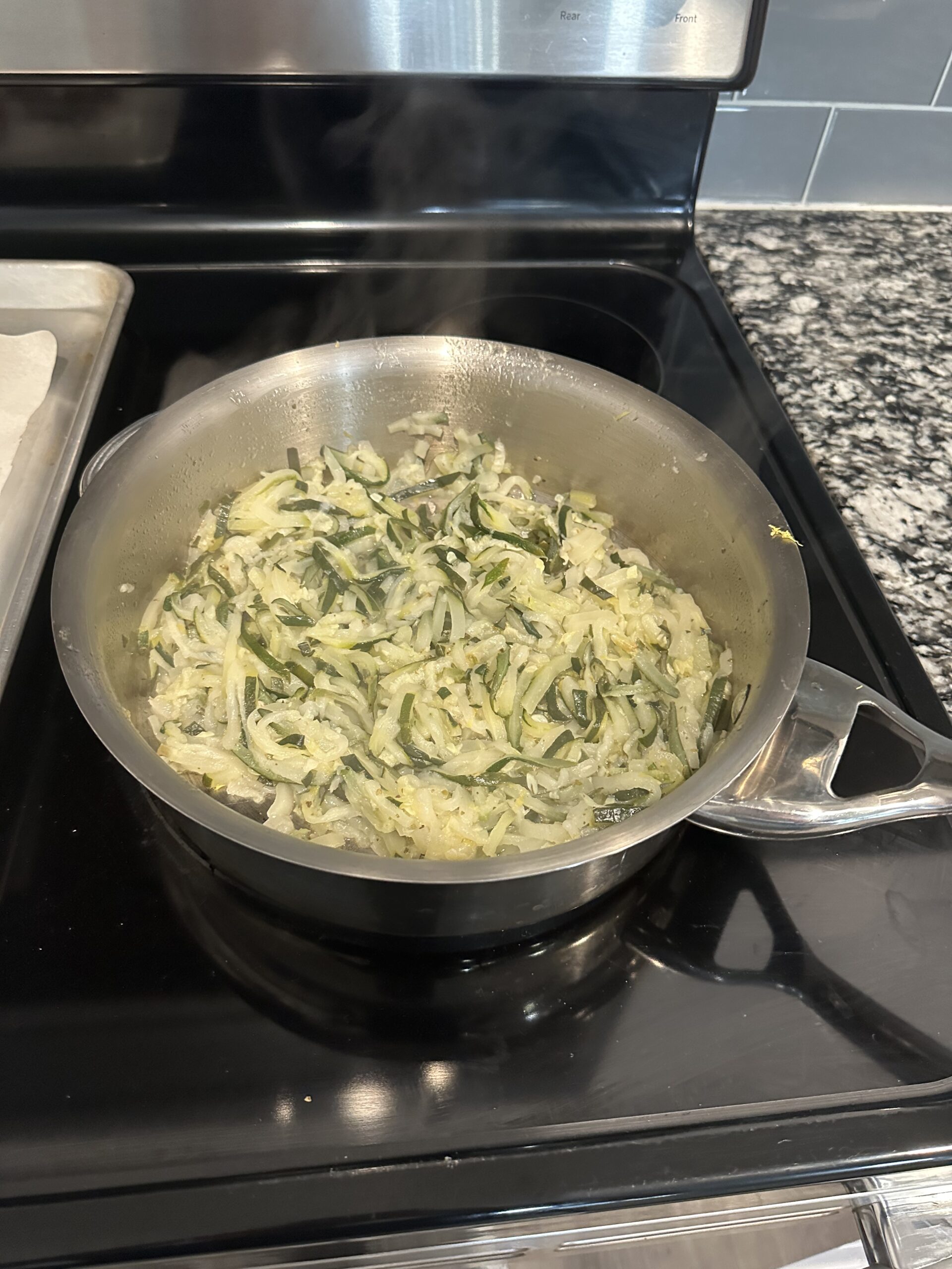 Lemon Butter Zucchini Noodles with Feta Meatballs img 4343
