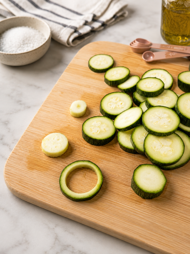 Air Fryer Zucchini Rings rings 2