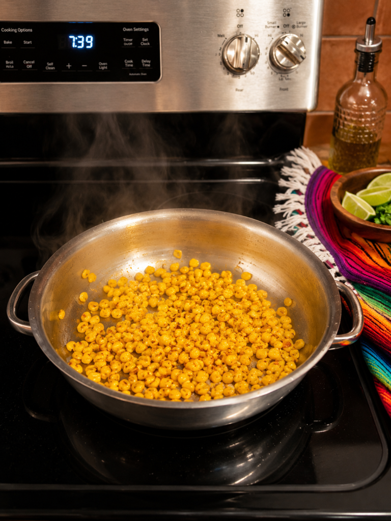 Mexican Street Corn step 1 mexican street corn