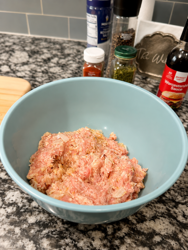 Chicken Burgers with Creamy Burger Sauce step 2 chicken burgers with creamy burger sauce