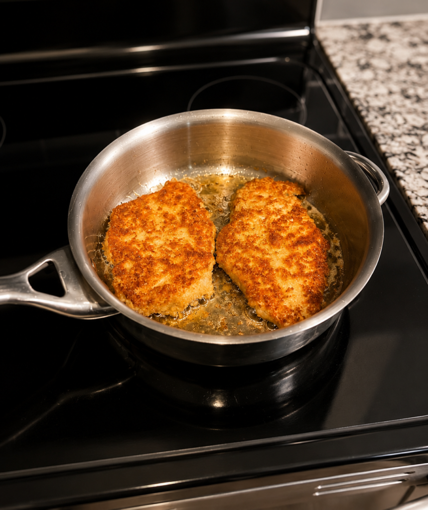 step 2 chicken parmesan sandwich