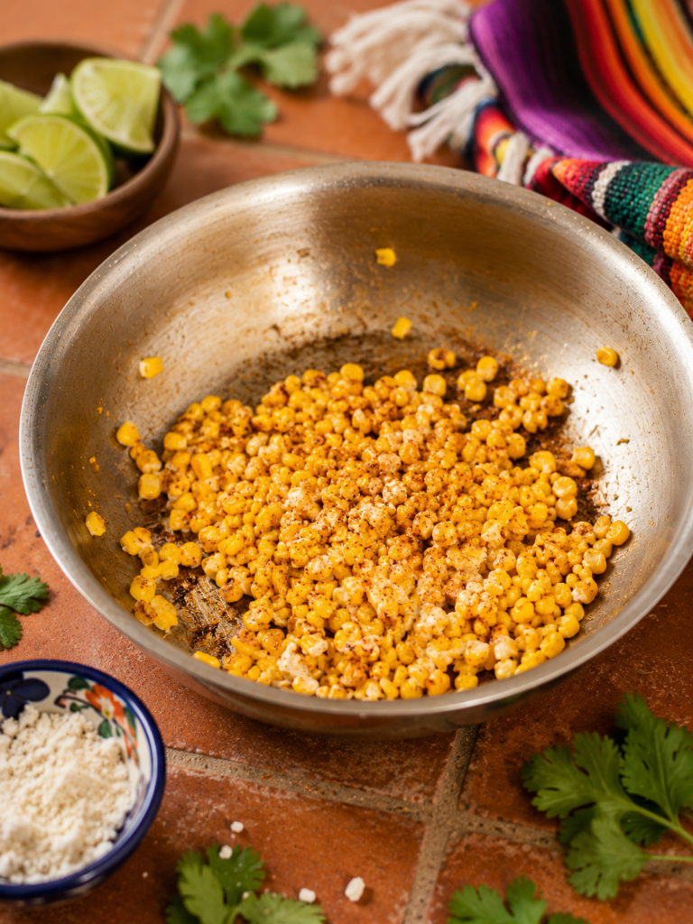 Mexican Street Corn step 2 mexican street corn
