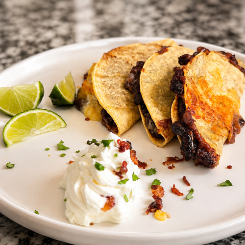 Sheet-Pan Black Bean Tacos