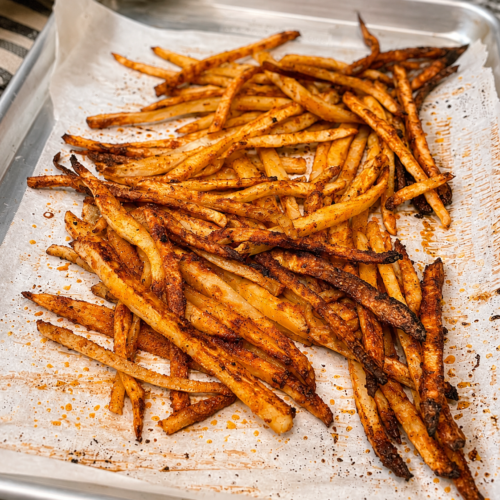 cover photo for oven baked french fries