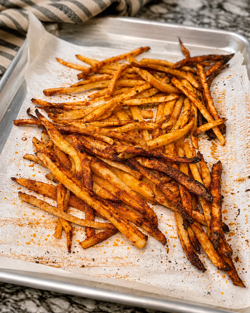 cover photo for oven baked french fries