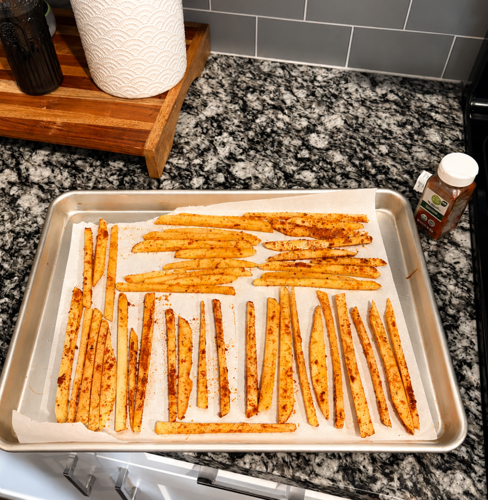 step 5 oven baked french fries