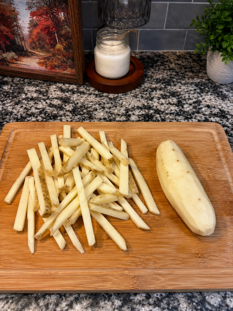 step one oven baked french fries