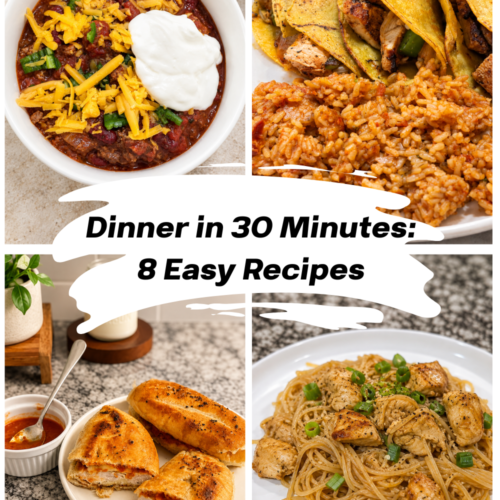 8 Easy Weeknight Dinners