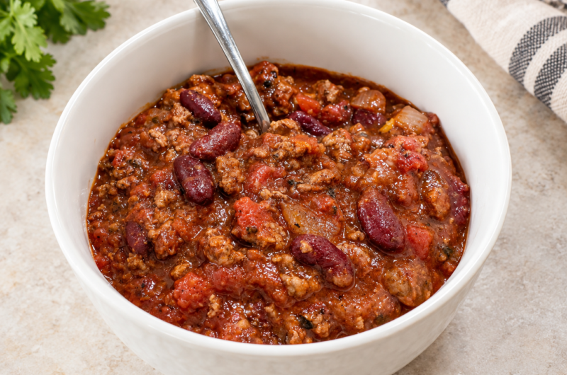 Homemade Classic Chili